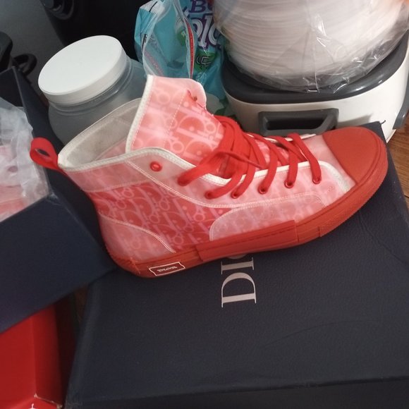 Christian Dior b23 red men's size 12 - Picture 10 of 10